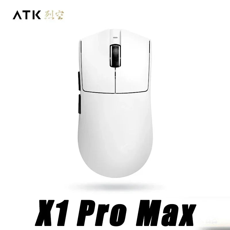 ATK Blazing Sky X1 Pro Max Ultra ULTIMATE Mouse Three Mode Bluetooth Wireless Mouse Paw3950 8K Lightweight FPS E-sports Pc Gamer