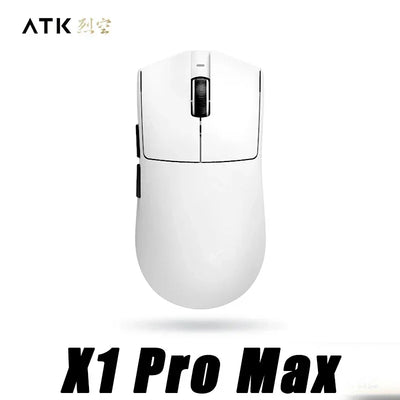 ATK Blazing Sky X1 Pro Max Ultra ULTIMATE Mouse Three Mode Bluetooth Wireless Mouse Paw3950 8K Lightweight FPS E-sports Pc Gamer
