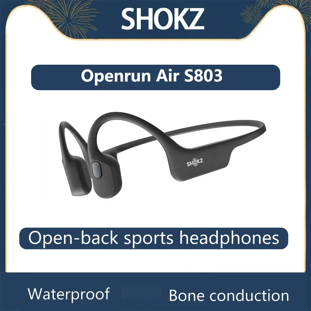 SHOKZ OpenRun Air S803 Bone Conduction Running Wireless Bluetooth Sports Earphones Not In Ear Waterproof Sports