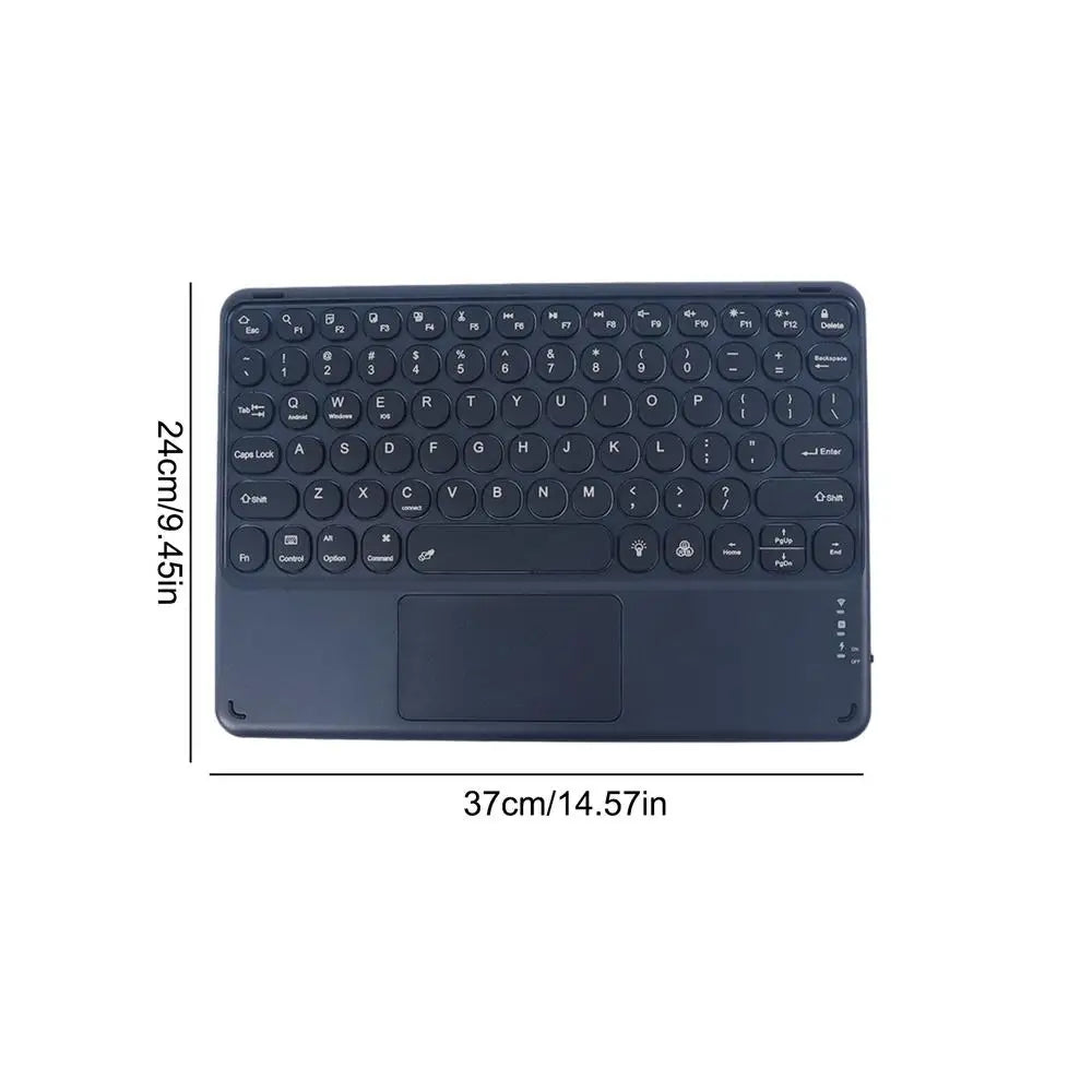 Tablet Keyboard Backlight Keyboard For Desktop Wireless Keyboard With Touchscreen Tablet Computer Keyboard For Home Work