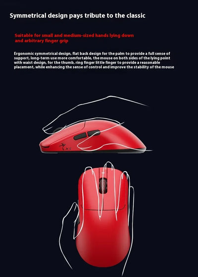 Waizowl OGM CloudXS Gaming Mouse Wireless 3mode E-sports Mice PAW3950 Lightweight Customziation Mouse Computer Accessories Gifts