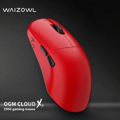 Waizowl OGM CloudXS Gaming Mouse Wireless 3mode E-sports Mice PAW3950 Lightweight Customziation Mouse Computer Accessories Gifts