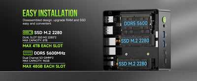 GMKtec K11 Nucbox AMD R9 Gaming Computer