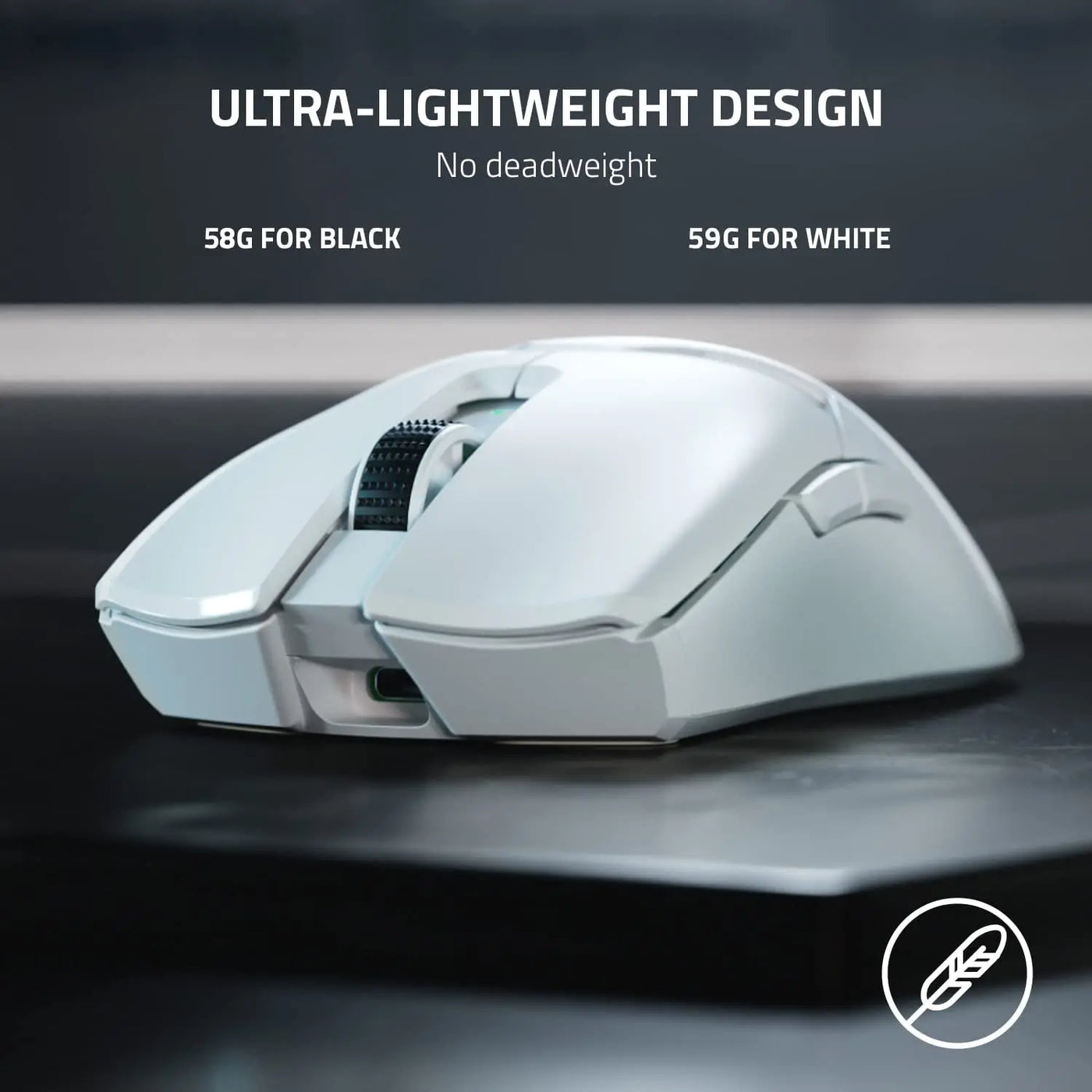 Razer Viper V2 Pro Hyperspeed Wireless Gaming Mouse: 58g Ultra Lightweight - Optical Switches Gen-3 - 30K DPI Optical Sensor