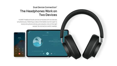 Huawei Freebuds Studio Bluetooth 5.2 Headphone ANC 6 Mic Noise Cancelling Earphone AAC HiFi Audiophile Stereo Wireless Headset