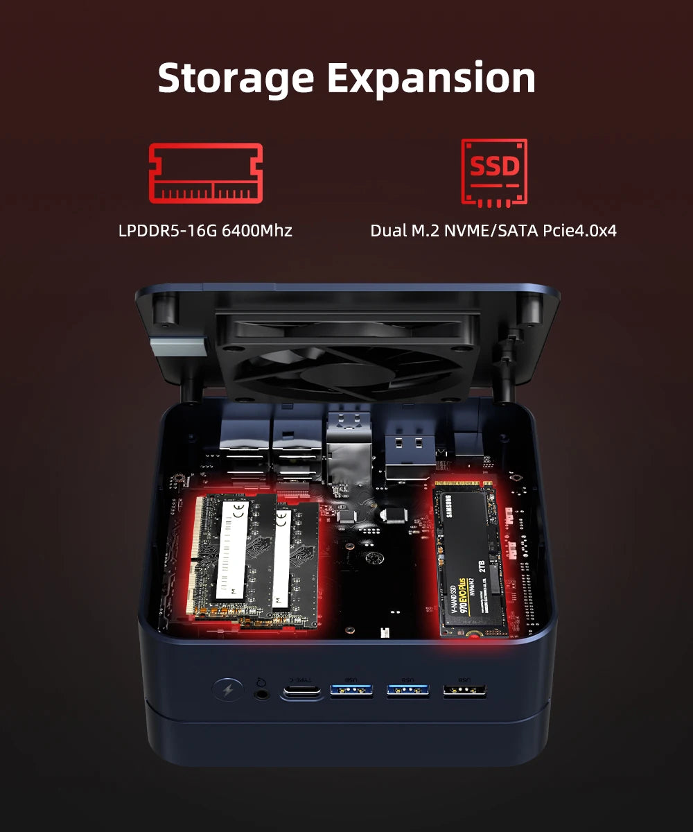 TexHoo Mini Gaming Computer