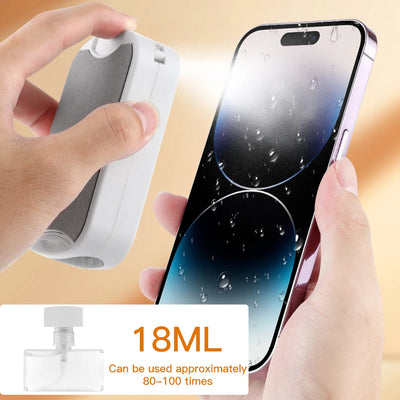 5 in 1 Laptop Screen Keyboard Cleaner Kit Multi-Function with 18ml Cleaners Mist for Computer Macbook Phone iPhone