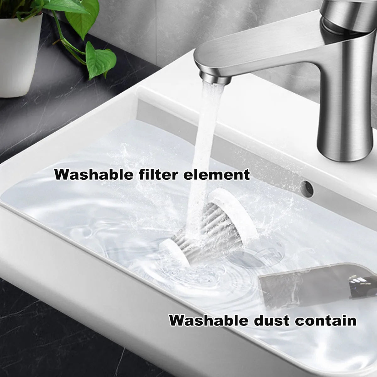 Vacuum Cleaner & Air Blower 2in1 Cordless Mini Air Duster Electric Cleaner Tool for Computer Keyboard PC Piano Pet Laptop