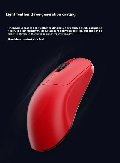 Waizowl OGM CloudXS Gaming Mouse Wireless 3mode E-sports Mice PAW3950 Lightweight Customziation Mouse Computer Accessories Gifts