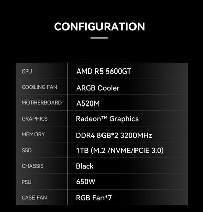 YEAH MAGIC Gaming Desktop