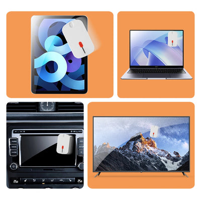 5 in 1 Laptop Screen Keyboard Cleaner Kit Multi-Function with 18ml Cleaners Mist for Computer Macbook Phone iPhone