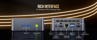 GMKtec M3 Plus Core i9-12900HK Mini PC Windows 11 Pro