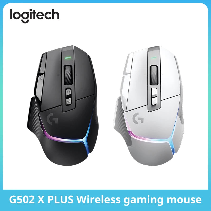 Logitech G502X PLUS Lightspeed Wireless Mouse High Performance Brand New Gaming Mouse RGB Adjustable DPI Computer Gaming Mouse