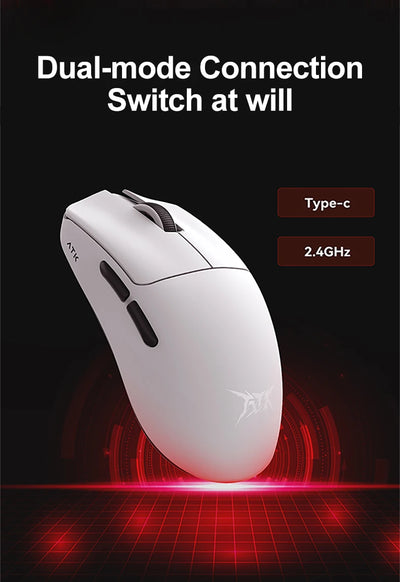 ATK BlazingSky F1 Extreme Wireless Gaming Mouse PAW3950 Ultra Dual-Mode 8000Hz 35g Lightweight E-sports FPS Mice