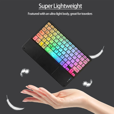 Wireless Backlight Keyboard And Mouse With Touchpad For Apple Huawei Samsung Xiaomi Rechargeable Ultra-Thin Tablet Teclado