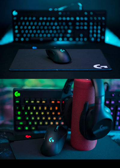Logitech G703 LIGHTSPEED HERO Sensor E-sports Gaming Mouse 25600DPI Rechargeable Ergonomic 2.4G Wireless Mice RGB Backlight 1ms
