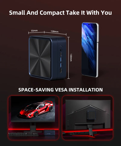 TexHoo Mini Gaming Computer