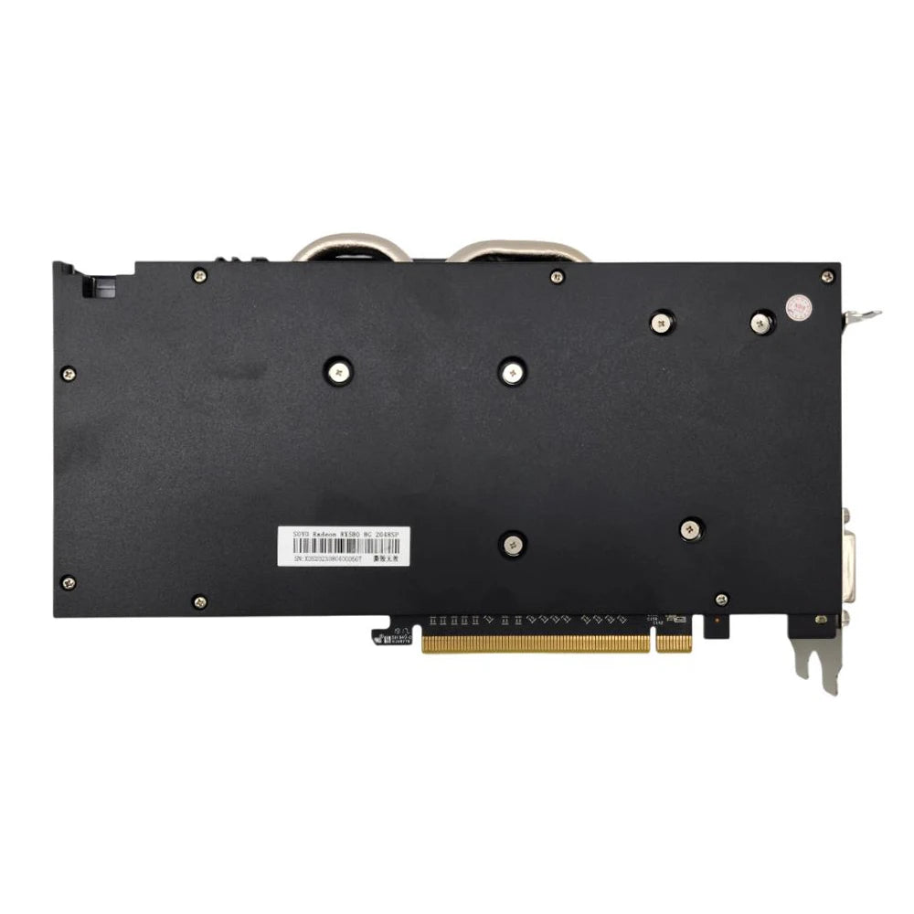 SOYO Original Radeon RX580 8G Graphics Cards GDDR5 Memory Video Gaming Card PCIE3.0x16 HDMI DP DVI for Desktop Computer AMD