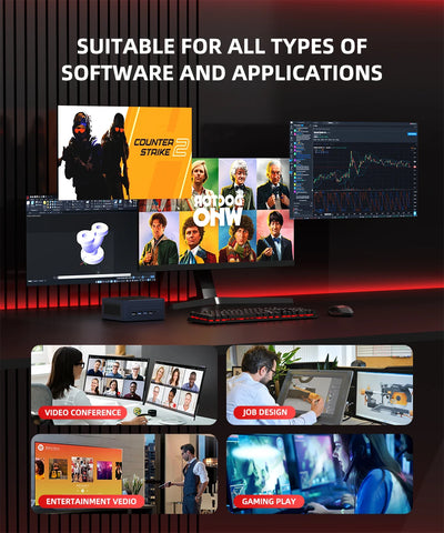 TexHoo Mini Gaming Computer