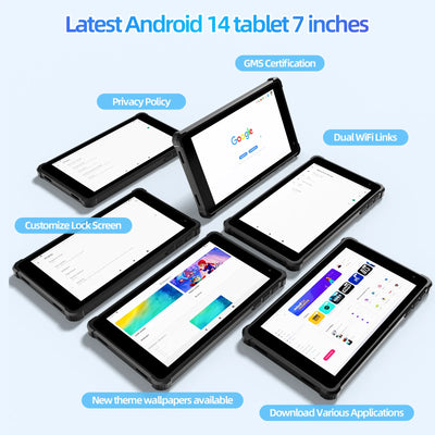 PRITOM Tablet 7" Android 14 Tablets