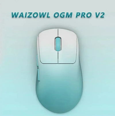 Waizowl OGM Pro V2 Gaming Mouse Customize Wireless Three-Mode Paw3950 30000dpi Lightweight Gaming Mouse E-sports Ergonomic