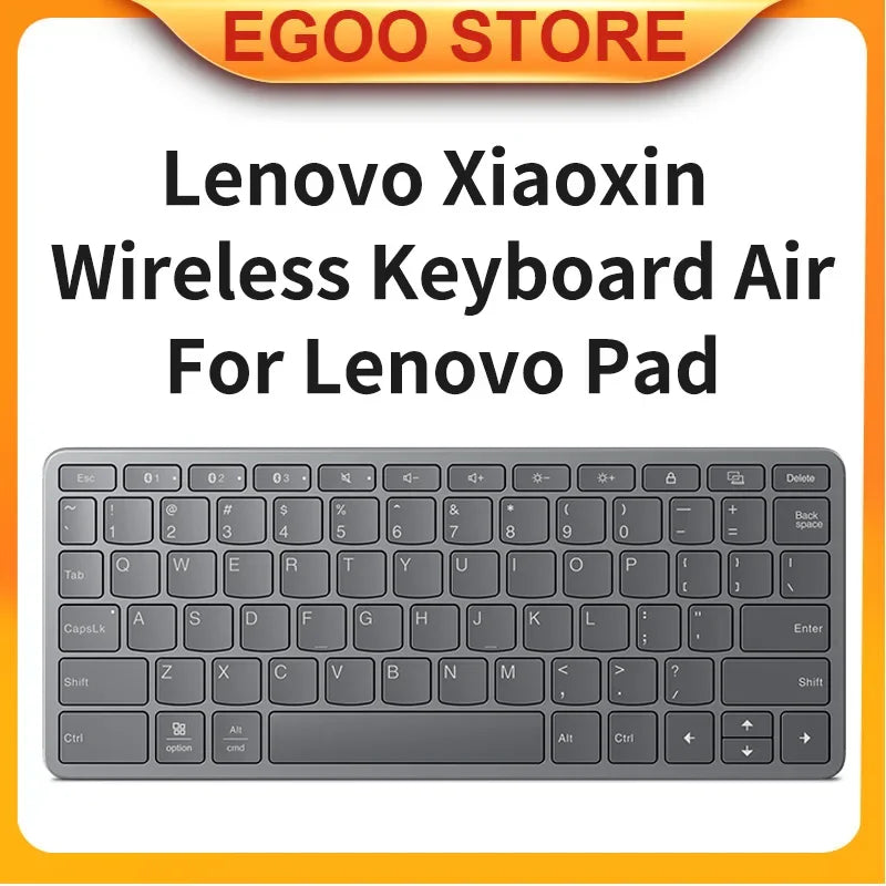 Xiaoxin Wireless Keyboard Air Portable for Lenovo Pad Studio Pad 2024 Legion Y700 Pad Pro Android Apple Windows MacOS