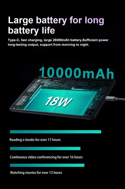 Pad 15 Pro m Tablet 10.1 inch  Android 13