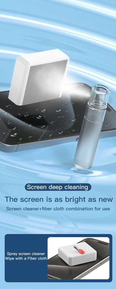 32/1 Digital Cleaning Kit Phone Camera Laptop keyboard Cleaning brush key Screen cleaner Dust Collector Christmas gift