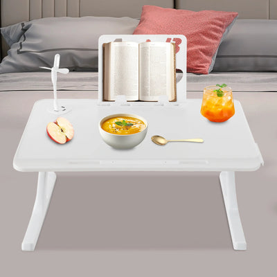 Bed Laptop Table, Multi-purpose Lapdesk, Folable Bed Laptop Table