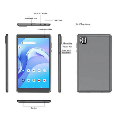 PRITOM 8 Inch Tablet