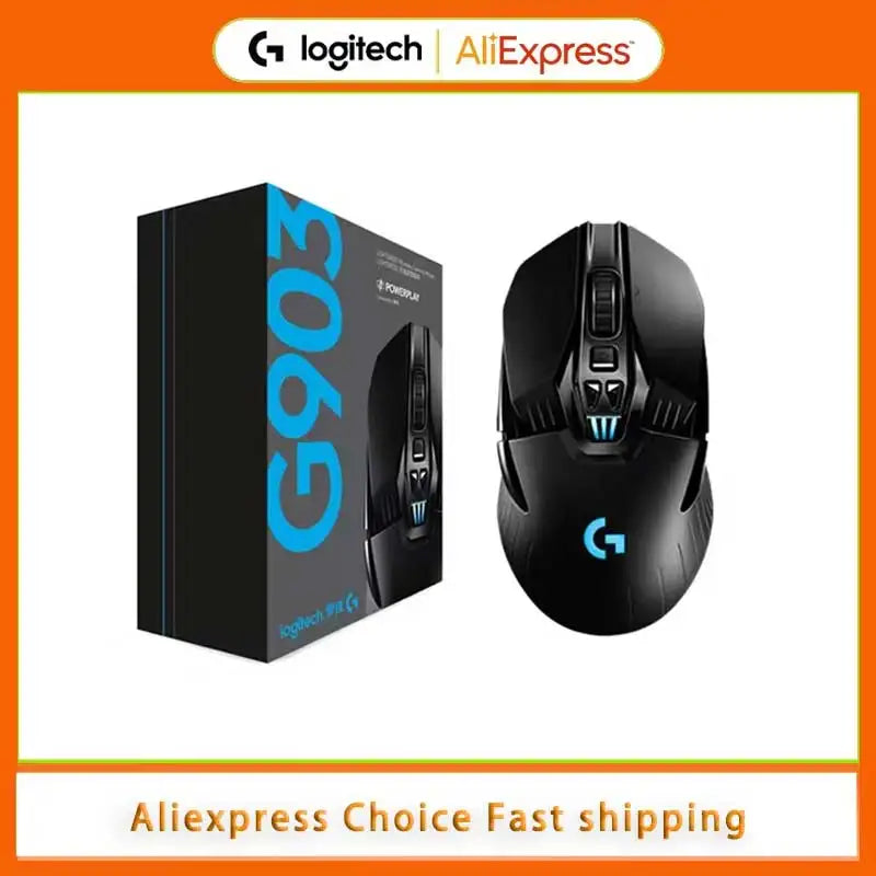 Logitech G903 HERO LIGHTSPEED Wireless Gaming Mouse RGB 16000DPI Gamer Upgrade Wireless Bluetooth Mouse mouse game wireless