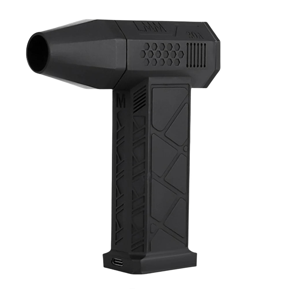 Air Blower 130000RPM Mini Turbo Jet Fan Portable Turbo Fan 52+M/S High Speed Duct Fan Brushless Motor Computer Keyboard Cleaner