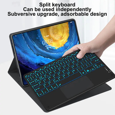 Tablet Keyboard Backlight Keyboard For Desktop Wireless Keyboard With Touchscreen Tablet Computer Keyboard For Home Work