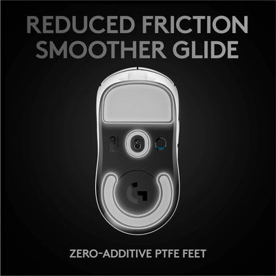 Logitech Gpro Superlight 25600 DPI Wireless Mouse, HERO 25K sensor, Tri-Mode Connection 2.4GHz/Wired/Bluetooth PC Gaming Mouse