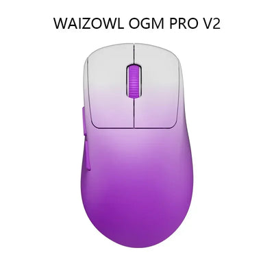 Waizowl OGM Pro V2 Gaming Mouse Customize Wireless Three-Mode Paw3950 30000dpi Lightweight Gaming Mouse E-sports Ergonomic
