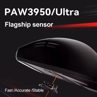 ATK F1 Extreme Non-porous Lightweight Wireless Gaming Mouse PAW3950 Ultra Dual-Mode 8000Hz 35g Lightweight E-sports FPS Mice