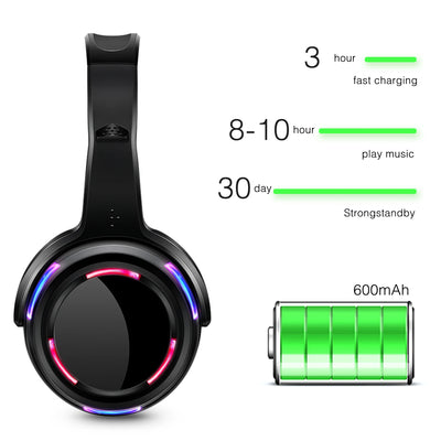 Silent Disco Headphones Compete System 200m Led Wireless Earphones 5 Headset + 200m Transmitter HD Sound No Lag for TV Watching