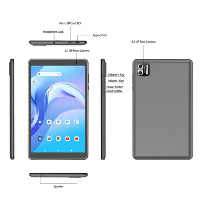 PRITOM 8 Inch Tablet