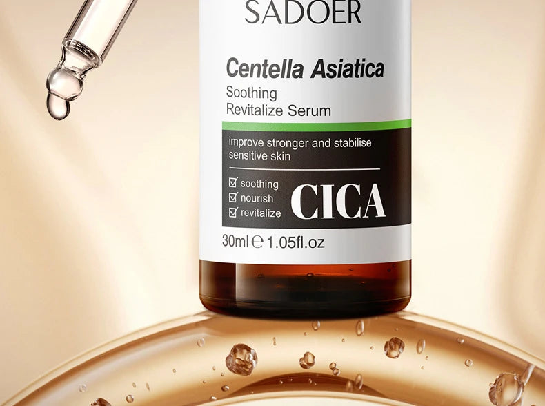 1/3pcs SADOER Salicylic Acid Centella Asiatica Hyaluronic Acid Serum for Face Moisturizing