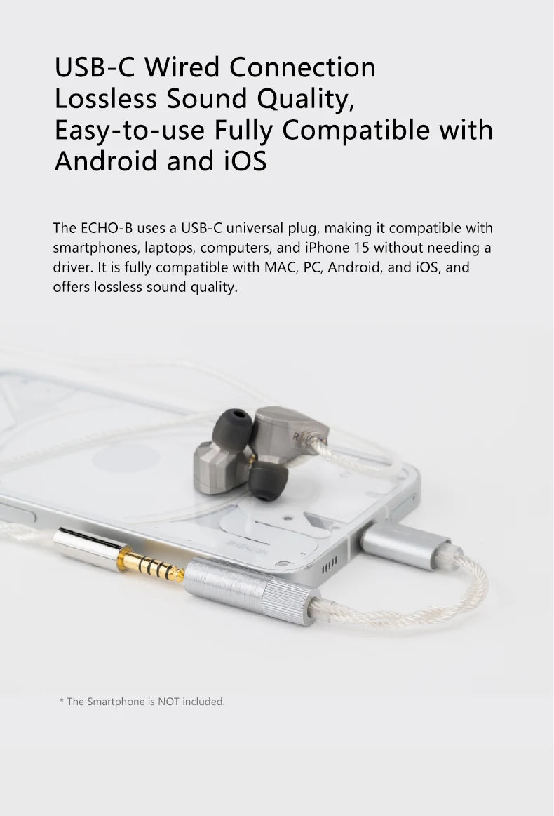MOONDROP Kadenz Dynamic Driver lEMs In-ear Headphones Wired  Earbuds with Versatile Connectivity and High-Quality Cable
