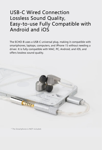 MOONDROP Kadenz Dynamic Driver lEMs In-ear Headphones Wired  Earbuds with Versatile Connectivity and High-Quality Cable