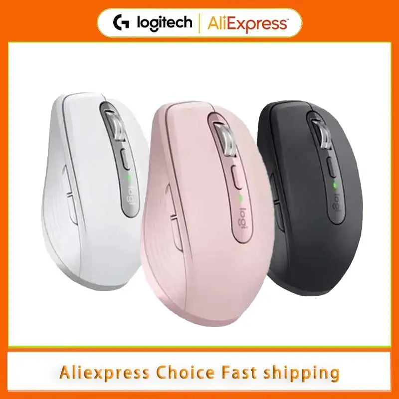 Logitech MX Anywhere 3S bluetooth wireless mouse Mouse 8000DPI MagSpeed SmartShift Bluetooth Office Mice gaming mouse wireless