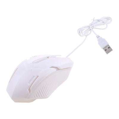 DN59 Mouse Gaming PC Gaming Mice 1000 Adjustable DPI Ergonomic Wired Mouse 7 Color Gradient Light Comfortable Gamer Mouse