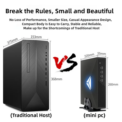 Mini PC intel i7-9700F/i9-9900T GTX1660s GTX3050