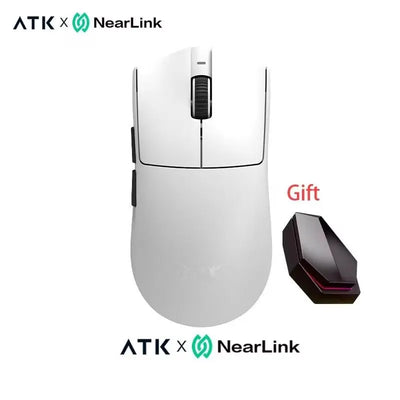 ATK Blazing Sky X1 Pro Max Ultra ULTIMATE Mouse Three Mode Bluetooth Wireless Mouse Paw3950 8K Lightweight FPS E-sports Pc Gamer