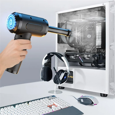 New--Portable Compressed Air Duster USB Charging Computer Household Blower Cleaner Car Powerful Cleaning Durable A