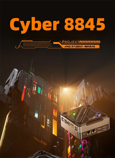 Mini Pc AMD Ryzen R7-7840HS 8 Core 16 Thread Computer