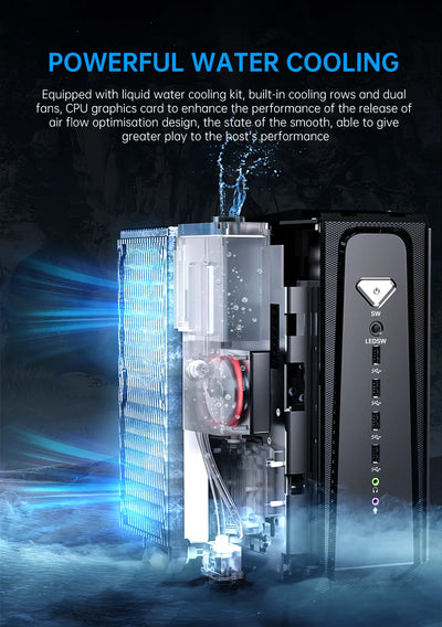 MSECORE  SL800 i9 13900KF Liquid cooled Gaming Computer