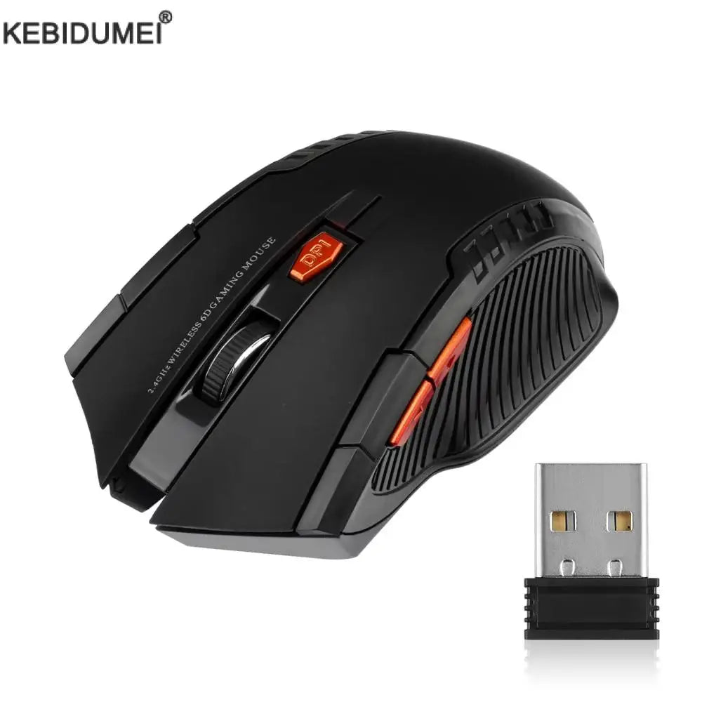 2.4GHz Wireless Mouse Optical Mice With USB Receiver 6D Gamer 1600DPI 6 Buttons Mouse For Computer PC Laptop Accessories
