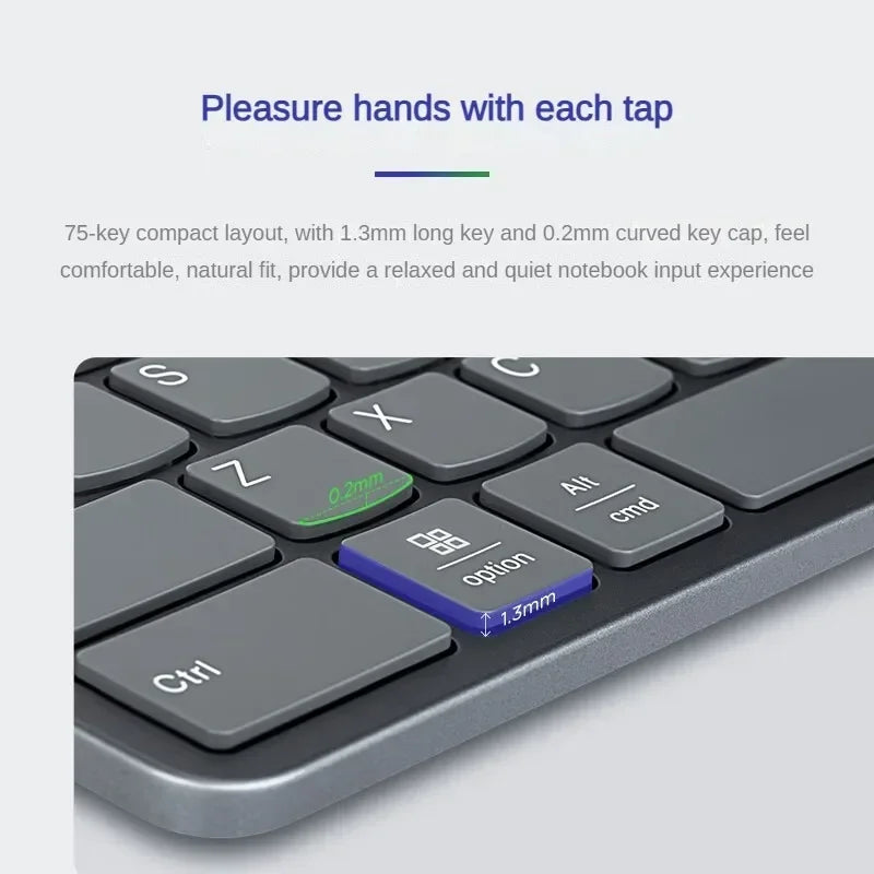 Xiaoxin Wireless Keyboard Air Portable for Lenovo Pad Studio Pad 2024 Legion Y700 Pad Pro Android Apple Windows MacOS